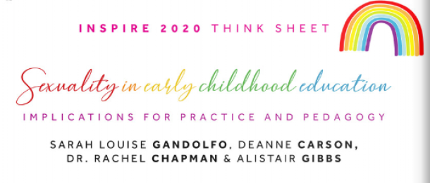 Sexuality in Early Childhood: Inspire 2020 Conference