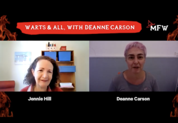New MFW 'Warts & All' chat with Deanne Carson from Body Safety Australia
